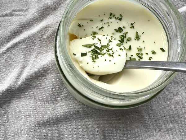 Kaffir Lime & Yoghurt Panna Cotta