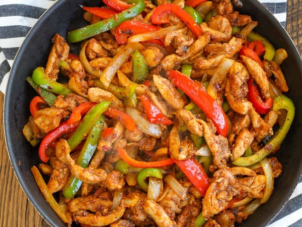 Chicken Fajitas GF