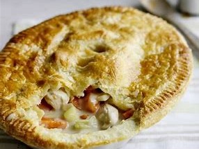 Chicken, Leek and Feta Pie