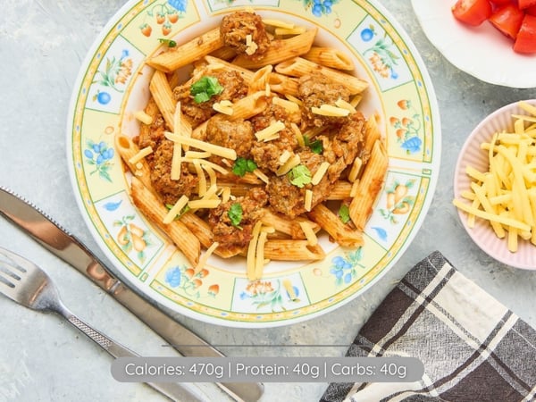 Meatballs with Penne - FROZEN