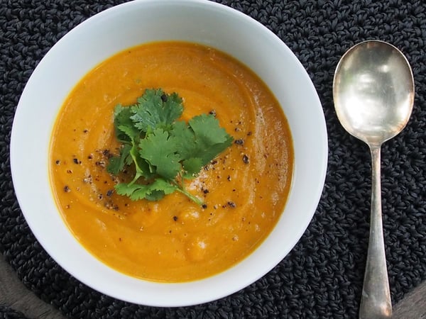 Immune Booster Soup w/ Pumpkin, Turmeric & Ginger