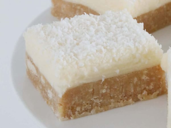 Lemon & Coconut Slice