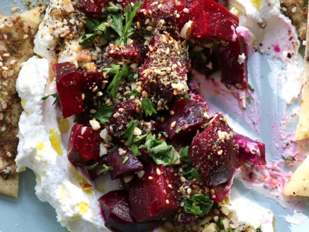 Roasted Beetroot & Whipped Feta