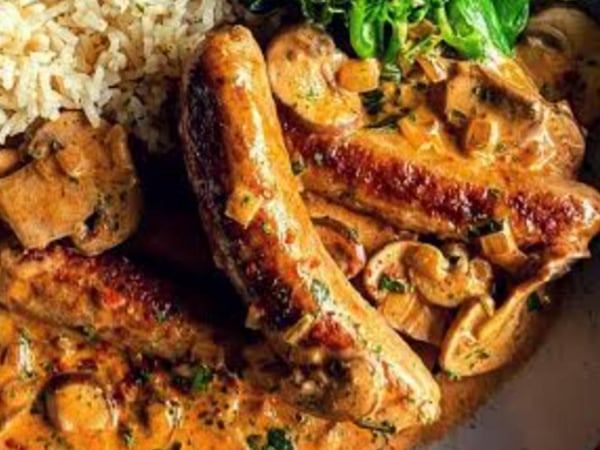 Sausage Stroganoff