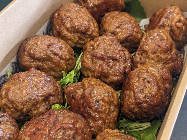 Glazed Beef Meatballs | GF - DF - Halal