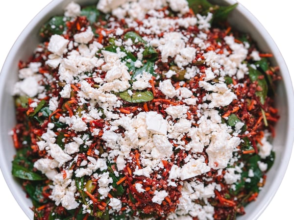 XMAS - Maple Dijon Beet, Carrot and Quinoa Salad