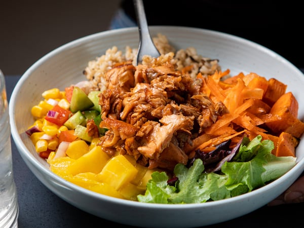 Wilde Poke Bowl w/ Sticky Pulled Pork