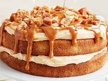 Caramilk Cake - Whole  | GF - Vegetarian - Halal