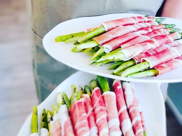 prosciutto wrapped asparagus