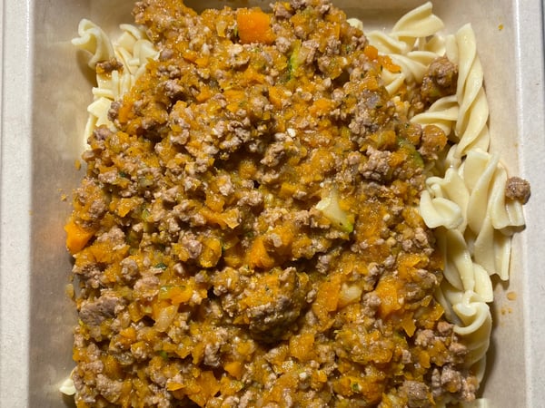 Pasta Bolognese 680 Cals