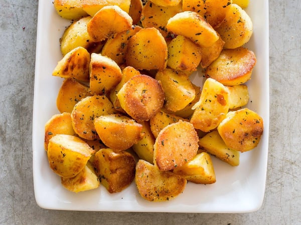 Garlic & Rosemary Potatoes