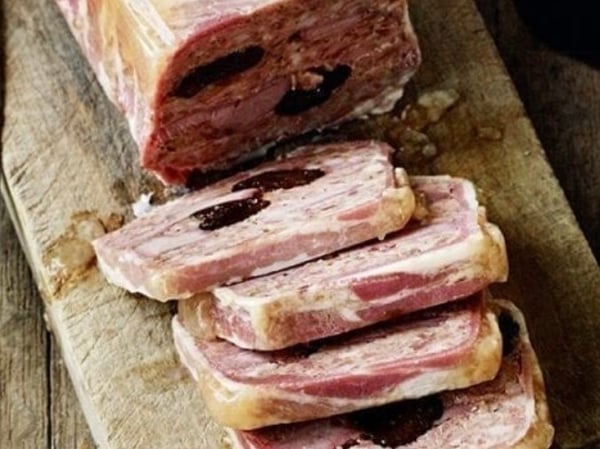 Rustic Pork & Peppercorn Terrine.