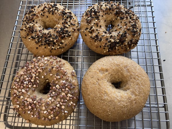 Millet bagels