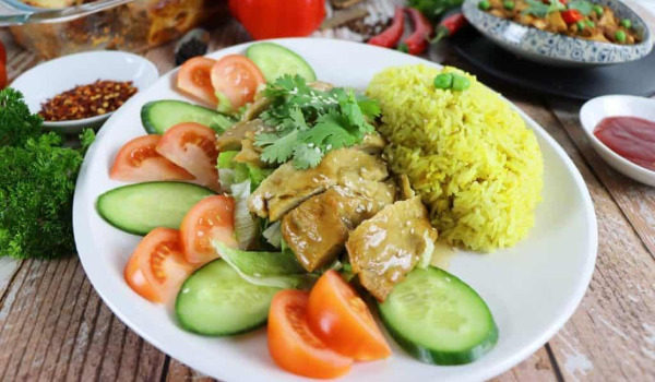 Vegan Hainan Chicken Rice ?️?️