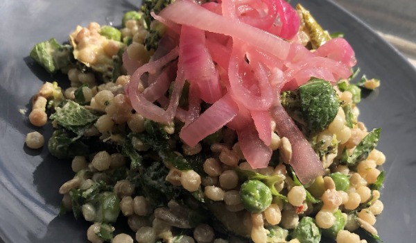 Israeli Couscous Salad (V)