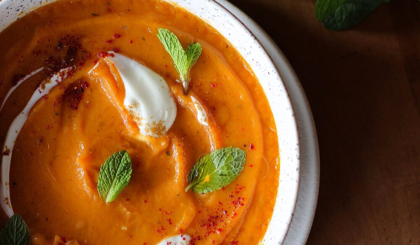 Middle Eastern Butternut Pumpkin Soup