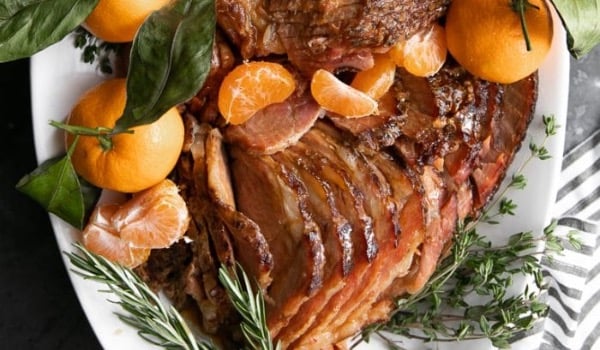 Marmalade Dijon Baked Ham