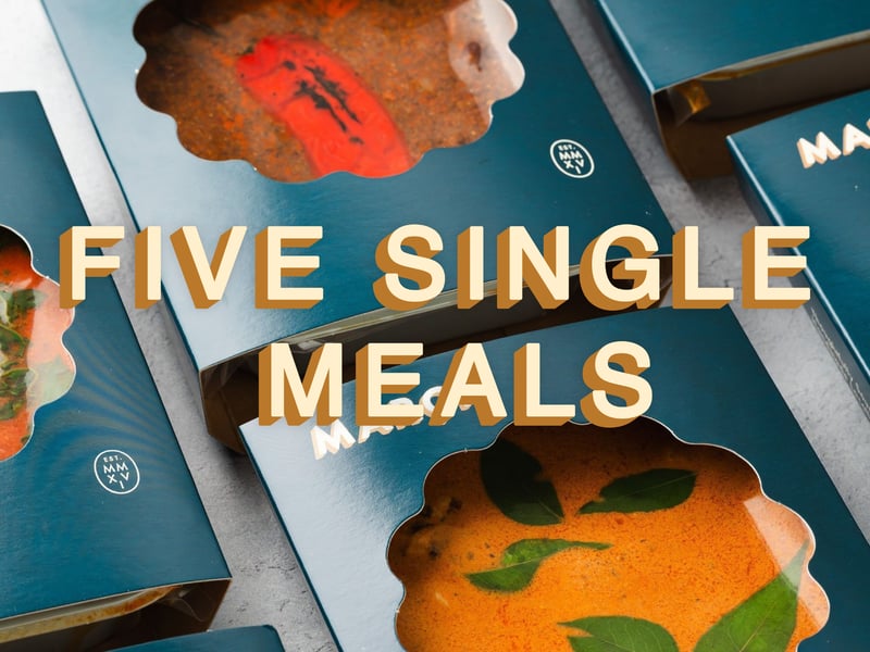 Five Single Meals