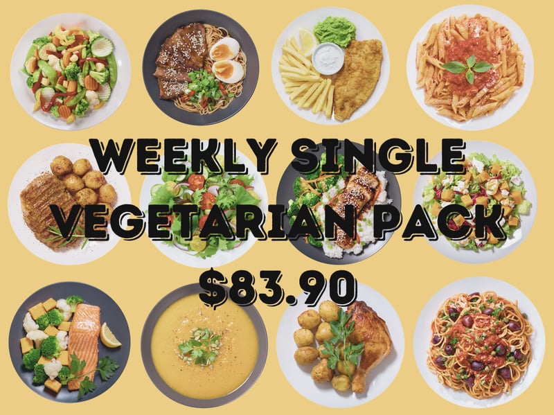 Weekly Single Vegetarian Pack