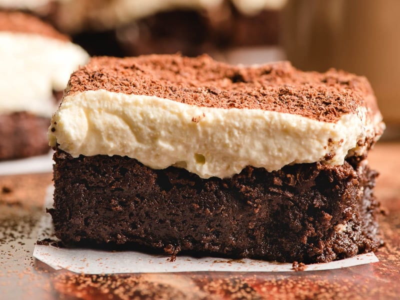 Tiramisu brownie