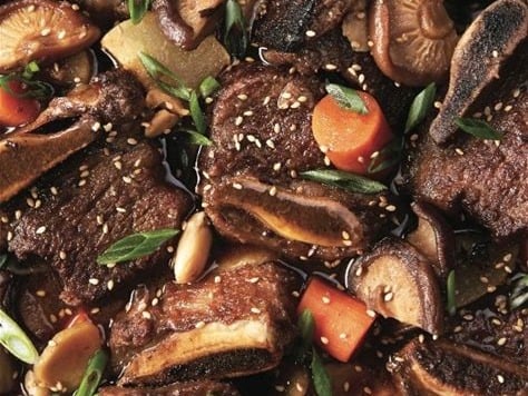 Korean Short-Rib & Shiitake Soup