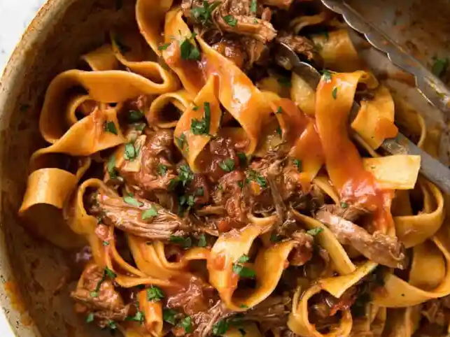 Beef Ragu with Pasta