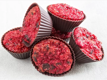 Chocolate Beetroot Muffins