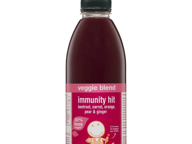 Nudie Immunity Beetroot Carrot Orange Pear Ginger 1L