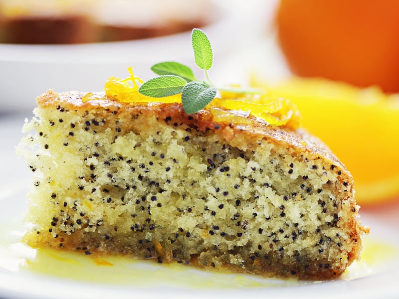 Orange and Poppy Seed Cake (GF)