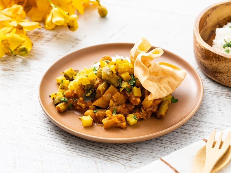 Seasonal Vegetable Curry 