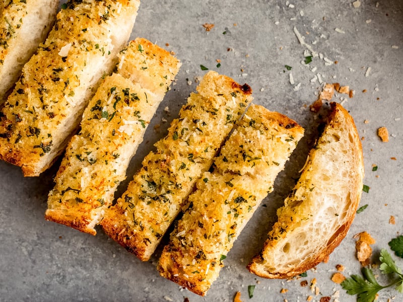 Sourdough Herbed Garlic Butter Bagutette