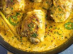 Yellow Curry Sliced Chicken