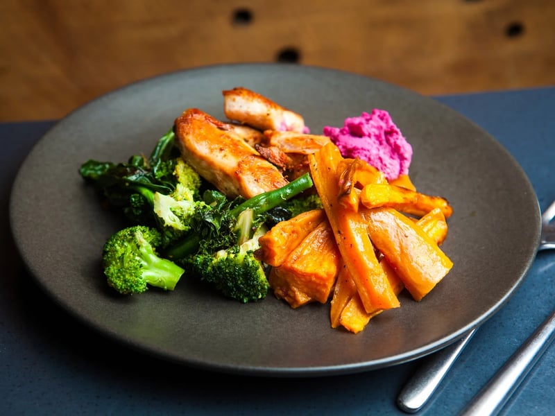 Fodmap Grilled Chicken & Sweet Potato