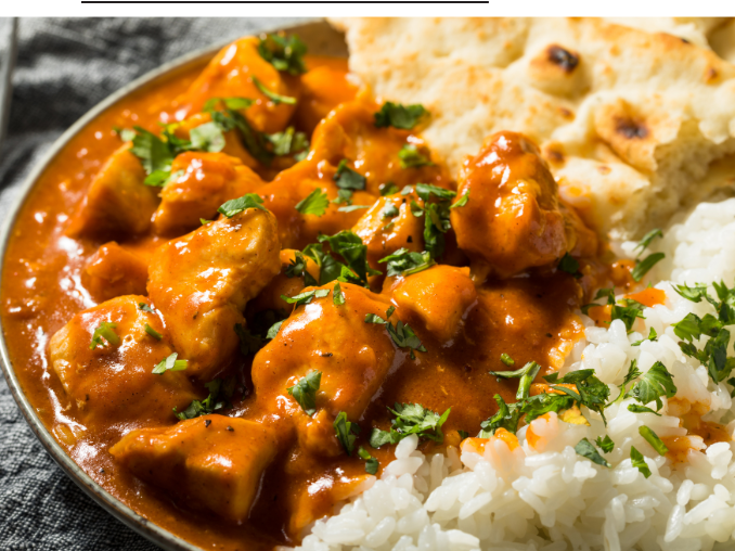 Butter Chicken w/ Rice