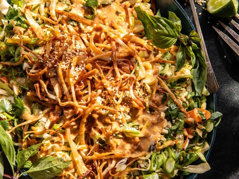 Chopped Thai Crunch Chicken Salad