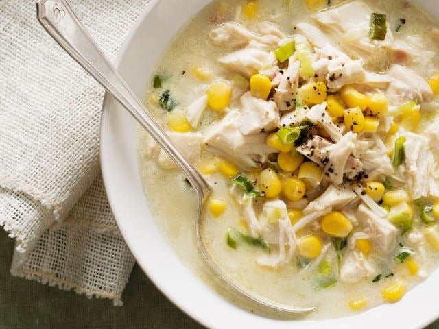 Creamy Chicken & Corn Soup