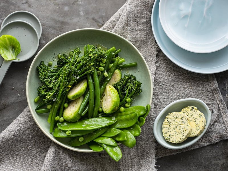 Steamed Market Greens