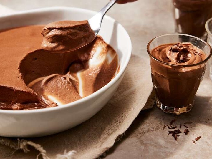 Classic chocolate mousse