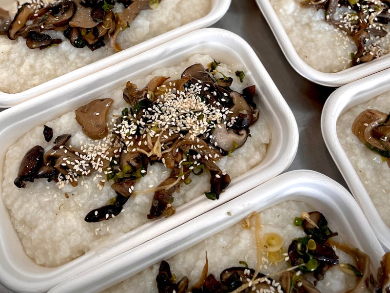 Mixed Mushroom Congee