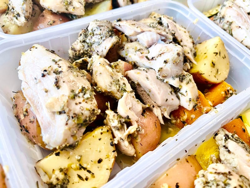 Greek Chicken Complete Meal KETO