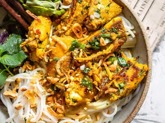 Vietnamese Turmeric Barramundi