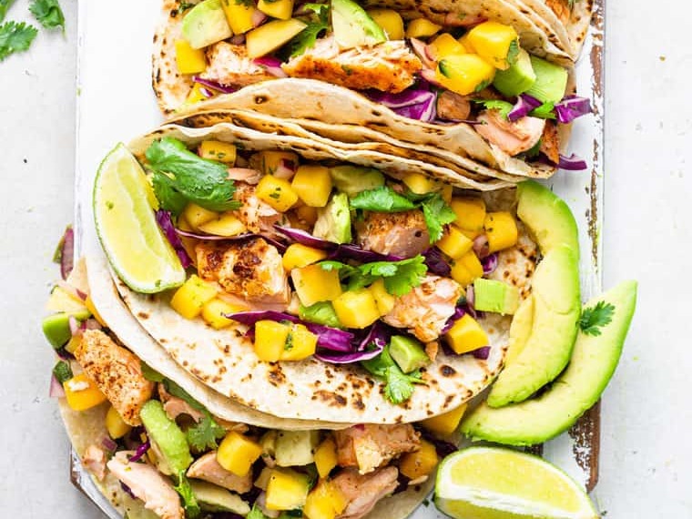 Cajun Marinated Salmon Taco Kit