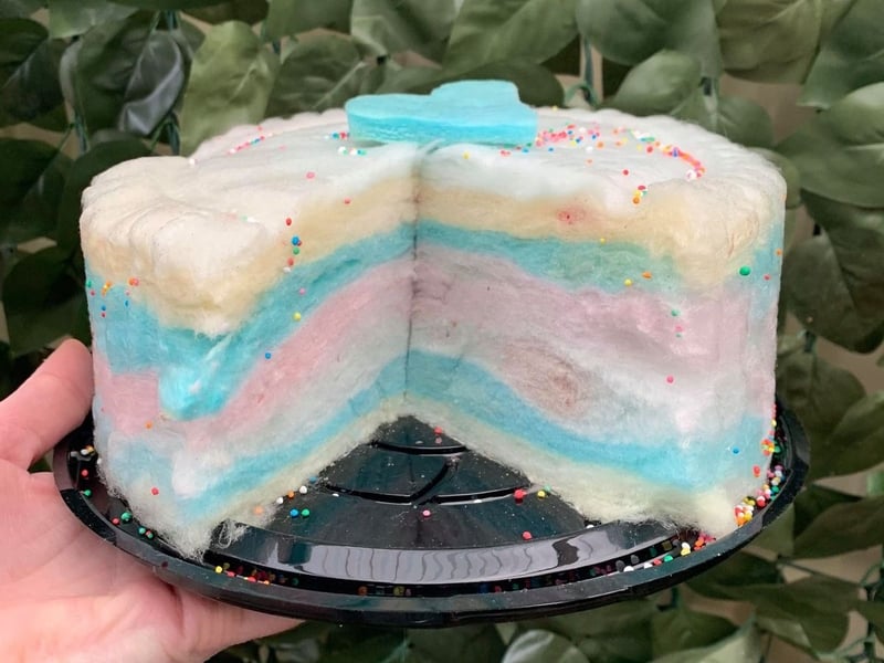 Fairy Floss cake