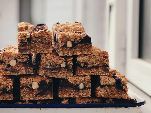 Espresso & Hazelnut Slice