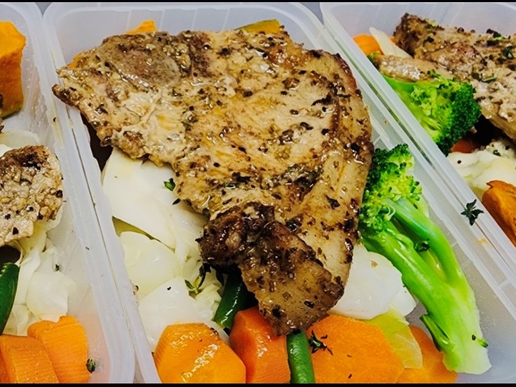 Marinated Lemon & Thyme Pork Complete Meal Regular