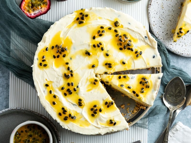 Valrhona Passionfruit Cheesecake