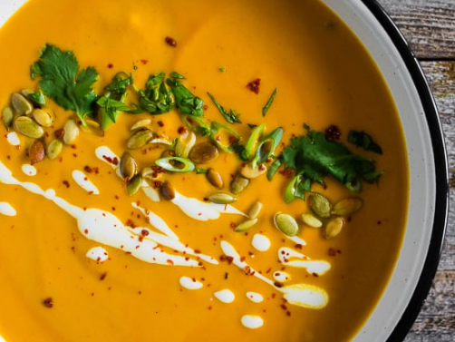 Thai Coconut Pumpkin Soup