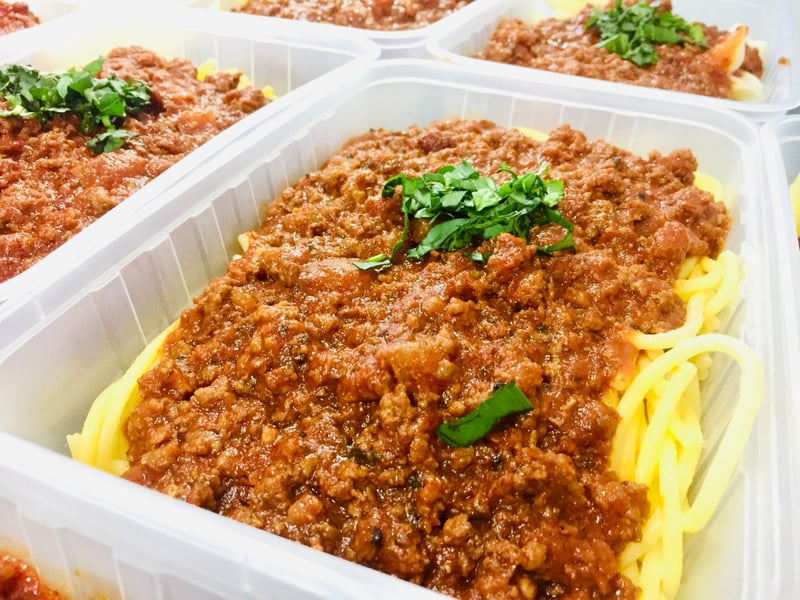 FROZEN: Grass-fed Beef Bolognese with Gluten Free Pasta FODMAP