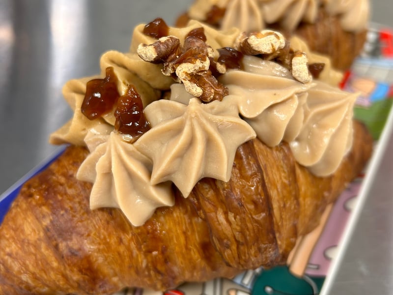 Walnut Latte Croissant