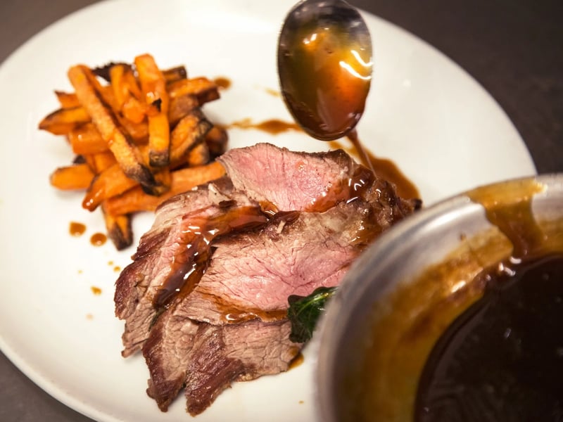 Fodmap Grilled Steak & Sweet Potato